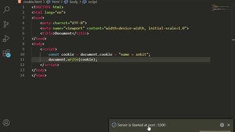 How To Create a cookie in Java Script||EXCELLENT CODE WITH AJ