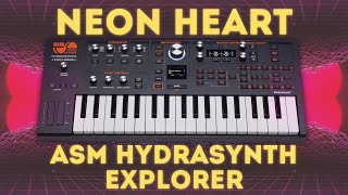 Asm Hydrasynth Explorer - 'Neon Heart' 40 Presets