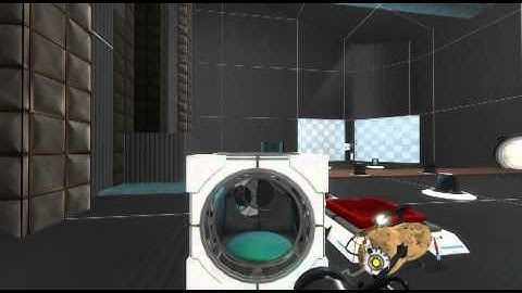 [Portal 2] Cube Collector by guckzurlinse (first version) - Speedrun [cutted training]