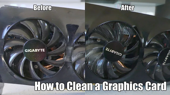 How to Clean a Graphics Card/GPU