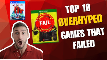 10 Overhyped Games That Failed at Launch 😮