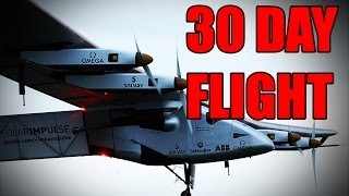 Solar Powered Plane Flies FOREVER!