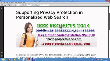 Supporting Privacy Protection in Personalized Web Search
