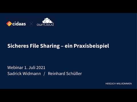 Sicheres File Sharing - Ein Praxisbeispiel