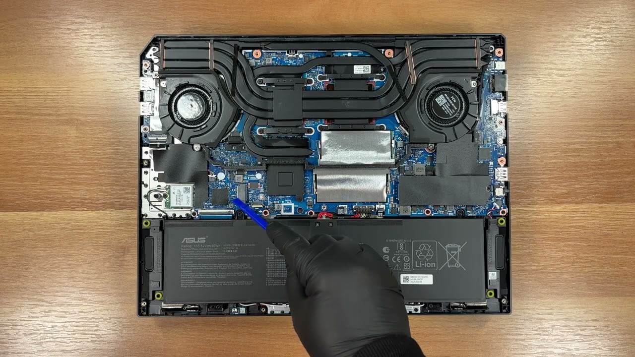 🛠️ How to open ASUS TUF Gaming F16 FX608 - disassembly and