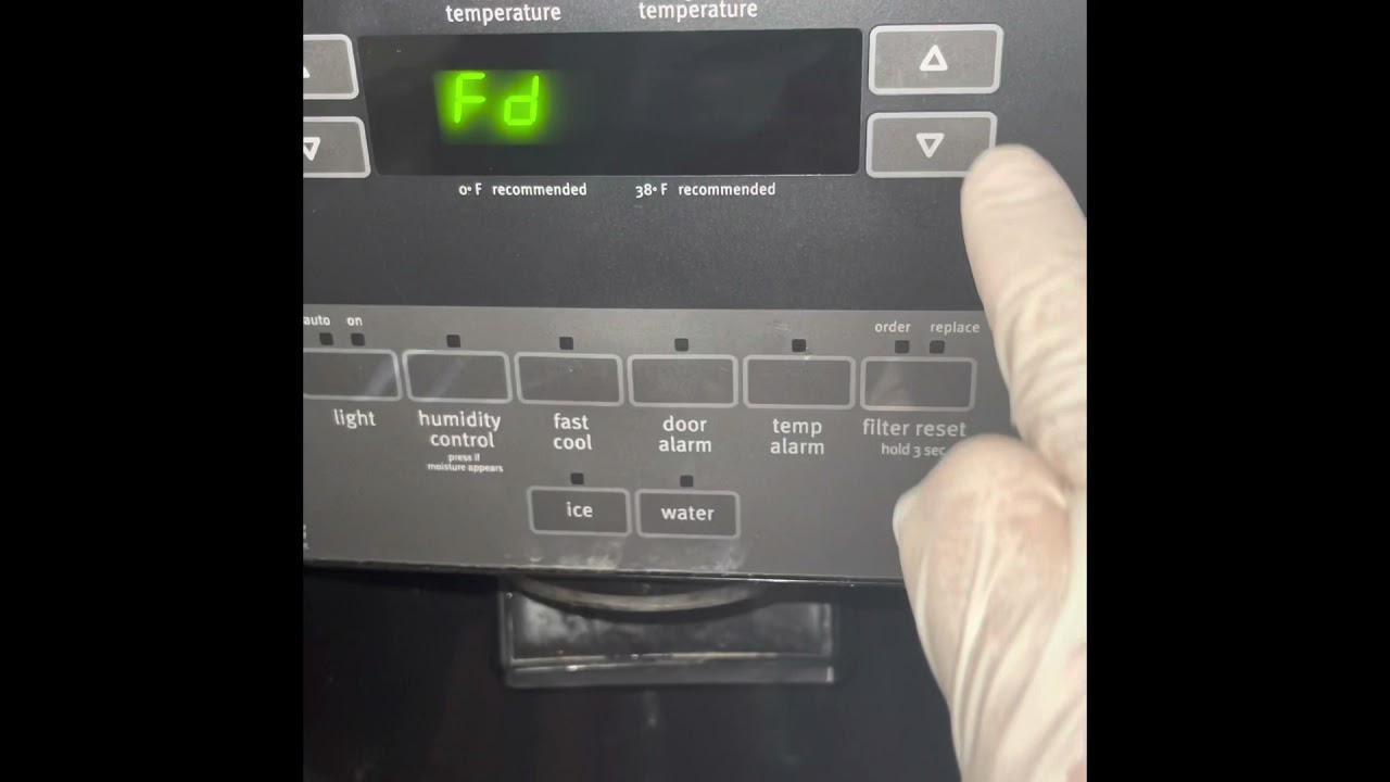 Maytag refrigerator defrost mode YouTube