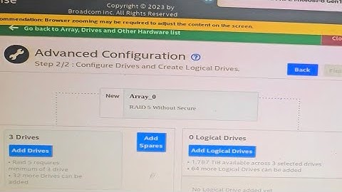 Config Raid 5 + Hot Spare Server HPE DL360 Gen11