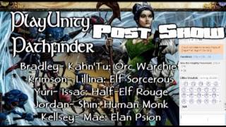 PlayUnity Pathfinder 12 Extras!