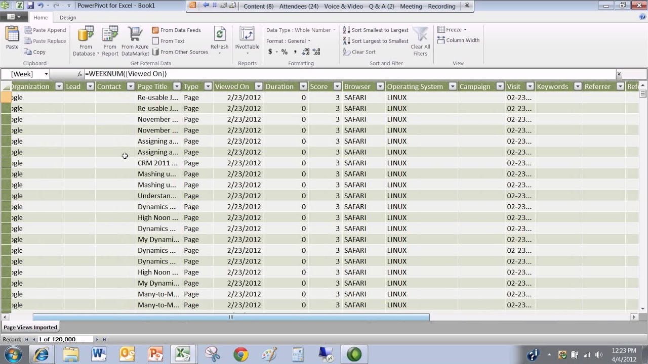 Convergence 2012 Highlights Webinar: Introduction and Big Data