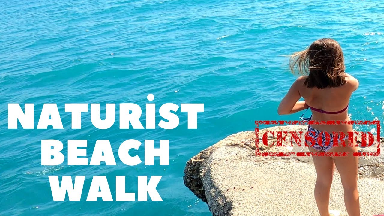 ☀️ Bikini Beach Walk in Muğla City Turkey 4k YouTube