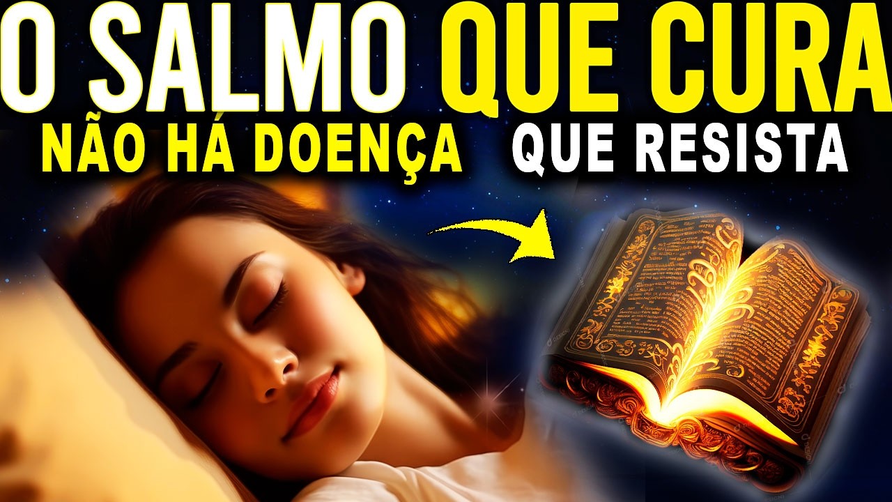 OUÇA AGORA! ORAÇÃO PODEROSA DO SALMO DA cura  com este salmo a enfermidade desaparece PAZ DE DEUS