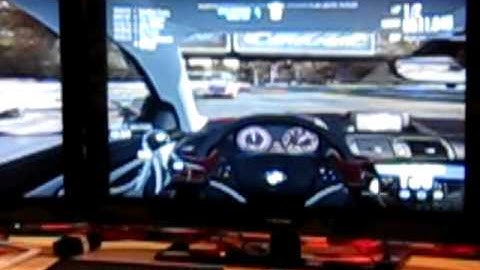 GamesCom2009 Need for Speed Shift D-Box Setup