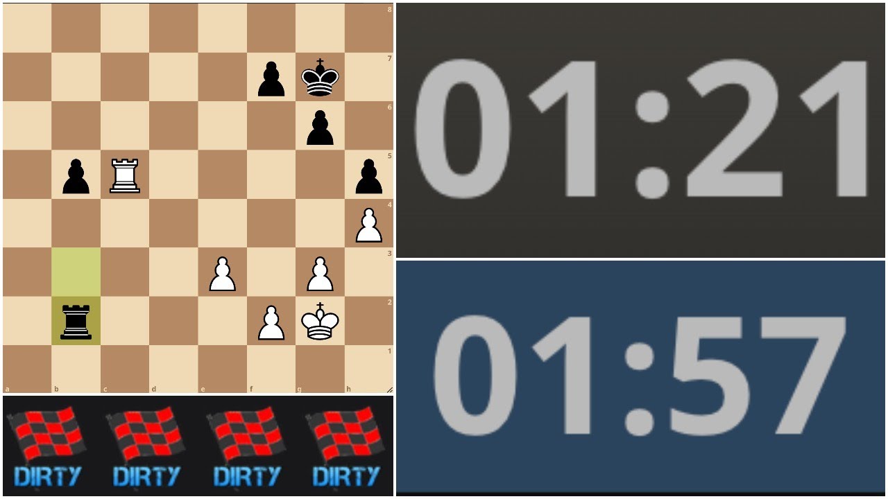 Art of Dirty Flagging in Chess