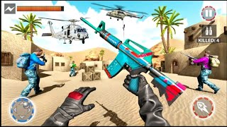 US Army Special Forces Elite Commando Strike Forces - FPS Shooting Game For Android - Gameplay screenshot 1