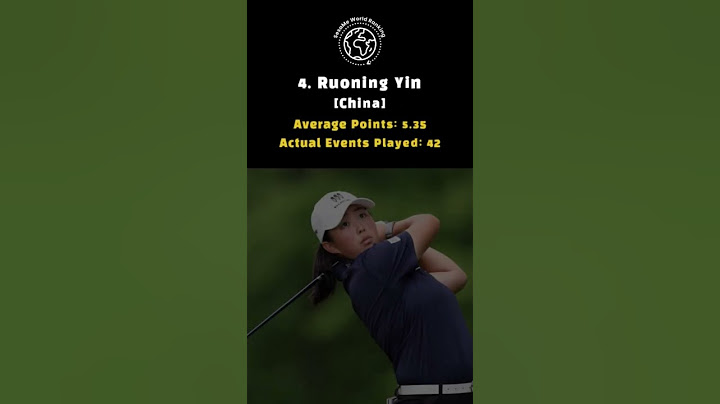 World Rank 10 Female Golf Ranking 2024!! #top10 #golf #pga