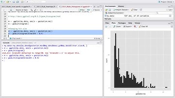 Making Histograms using R