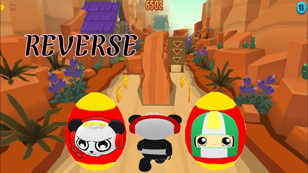Tag with Ryan - Combo Panda vs Rally Racer Ryan REVERSE MODE | U-PLAY ...