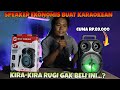 UNBOXING DAN REVIEW BLUETOOTH SPEAKER MKC KIMISO 6.8 INCH LANGSUNG TES KARAOKE LAGU DANGDUT