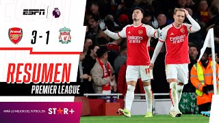 Thumbnail for ¡LOS GUNNERS SE QUEDARON CON EL CLÁSICO Y SE ACERCAN A LA CIMA! | Arsenal 3-1 Liverpool RESUMEN