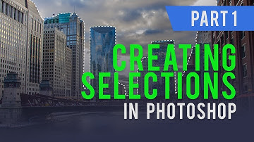 Creating Photoshop Selections - The Basics - Part 1