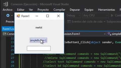 Como conectar Visual Studio con SQL server