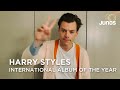 Harry Styles accepts his award for international album of the year | Juno Awards 2021