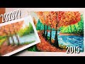 🍂 recreating my first painting 5 years later! 🍂