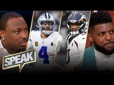 Right move to make Dak Prescott play out final year, Russ-Fields a legit QB competition? | SPEAK