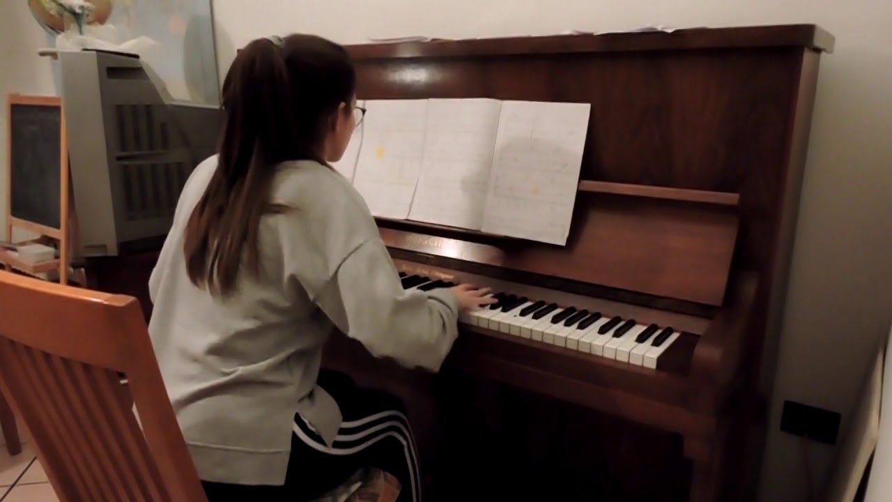 Soft Mozart Winter 2018-2019 Recital   Marta 14 y.o Italy - Joey Tempest -  The Final Countdown