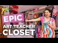 Step inside the vibrant world of an art teacher tour this rainbow home and classroom ep 1