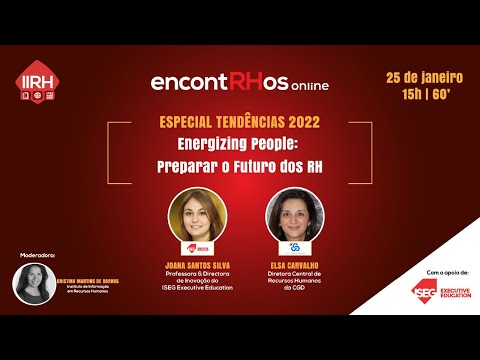 Energizing people: Preparar o futuro dos RH