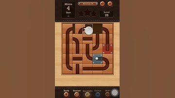 Roll the Ball slide puzzle Premium M Pack Level 20 Solution