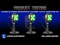 25W Green LED Handheld Hunting Spotlight - 2250 Lumens - 12-24V DC - Magnetic Base - IP67