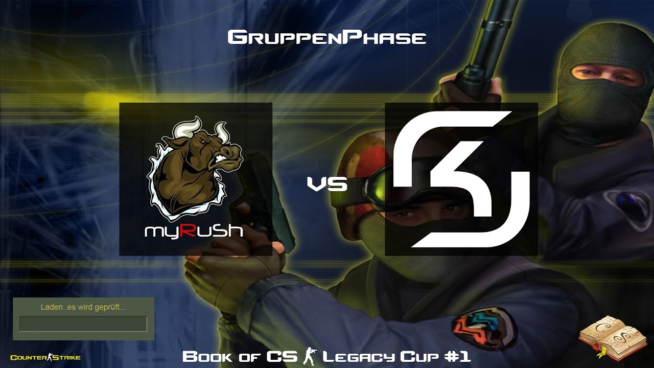 myRuSh vs SK Gaming | Book of CS - Legacy Cup #1 - Offline | GruppenPhase | Bo1