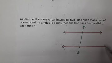 Axiom 6.3, Axiom 6.4, Lines And Angles, CHAPTER 6, Class IX, Mathematics