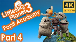 LittleBigPlanet 3 Popit Academy Walkthrough | Part 4 | Popit Academy Term 1 - Corner Editing