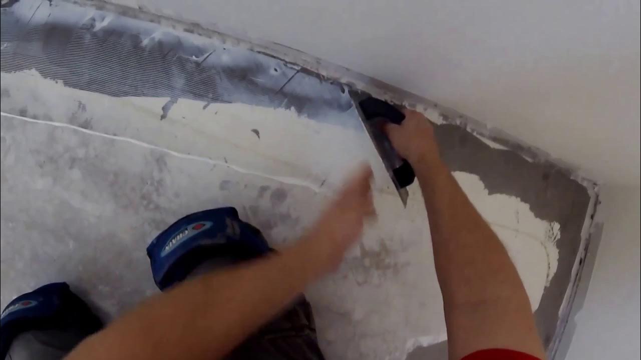 HOW TO SPREAD FLOORING GLUE YouTube