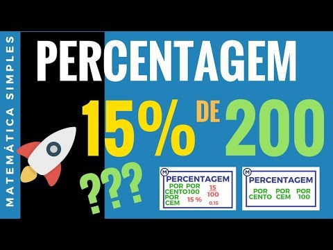 Como calcular a percentagem de um número [ FÁCIL ]