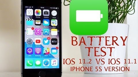 iOS 11.2 vs 11.1 Battery TEST!!! SHOCKING!!! (iPhone 5S Edition)