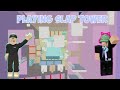 My and bro @ItzClaude_1 played Slap Tower 8!