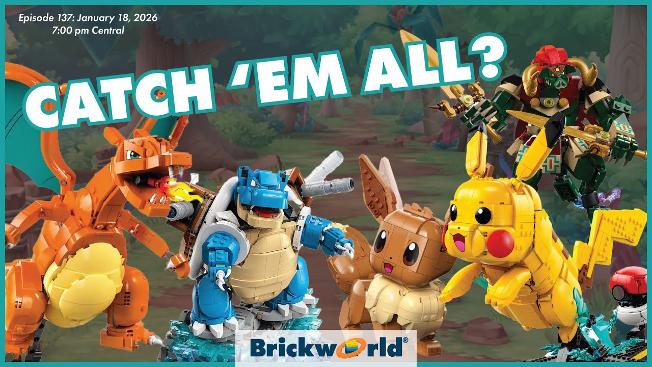 New LEGO Pokemon, Zelda, Nintendo sets, MOCs and more!
