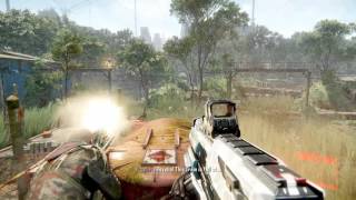 Crysis 3 - This train is full of highly explosive material. (1080p)