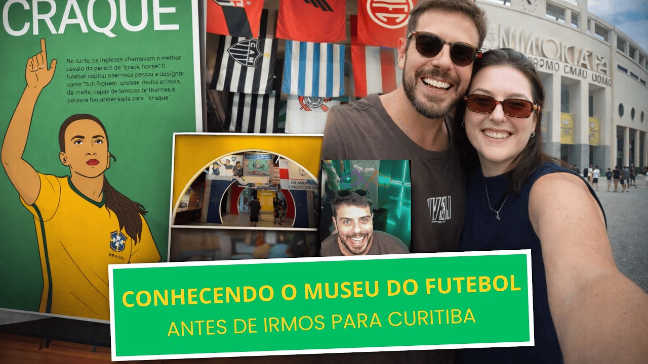 Visitamos o Museu do Futebol e Pegamos a Estrada! 🚗⚽