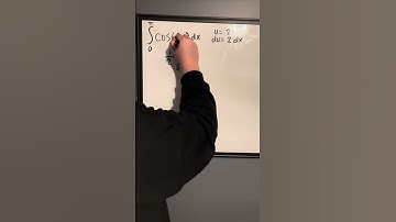 How to Integrate cos(2x) from [0,π]