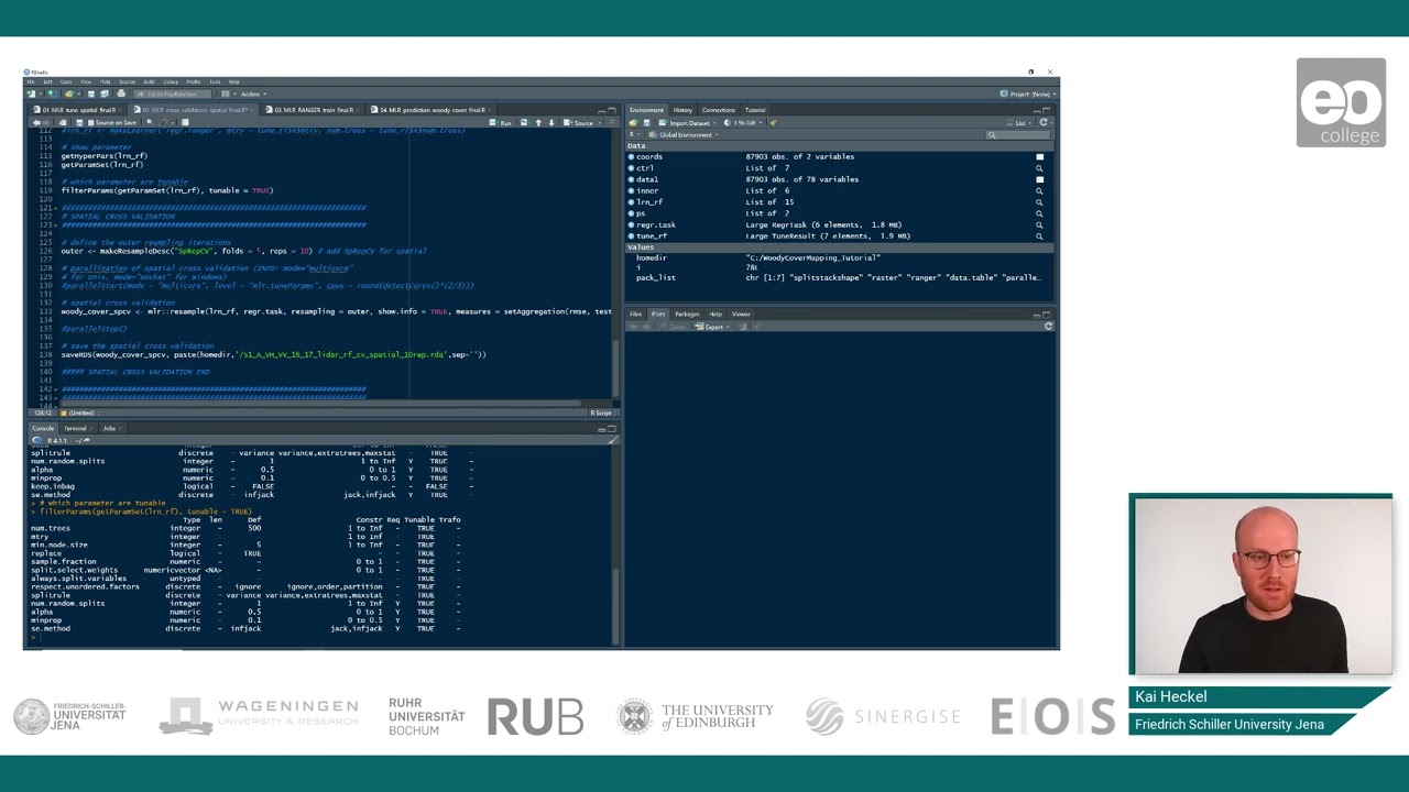 Woody Cover Mapping - Tutorial (2/4): Spatial Cross-Validation