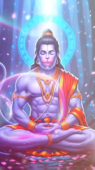 Om Namo Hanumate Rudravatray 🙏🚩 #hanuman #shortsfeed