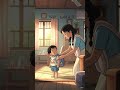 Every morning felt rushed…but someone always slowed down for you. #ghiblistyle #nostalgia