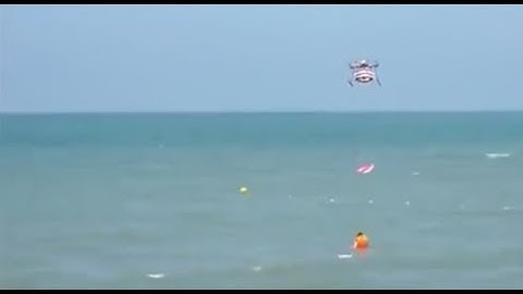 Lifeguard Drone Capable of Making Fast Rescues