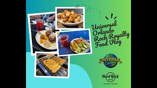 Hard Rock Hotel Rock Royalty Club Food Offerings (Universal Orlando)