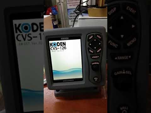 Echosounder KODEN CVS126